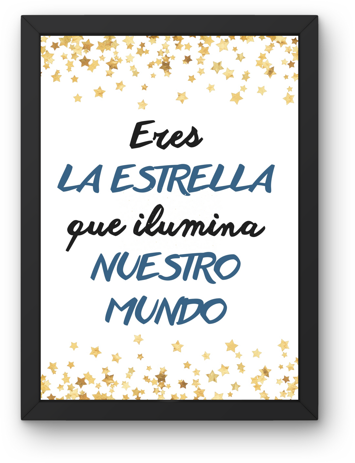 Lámina Infantil "Eres la estrella"