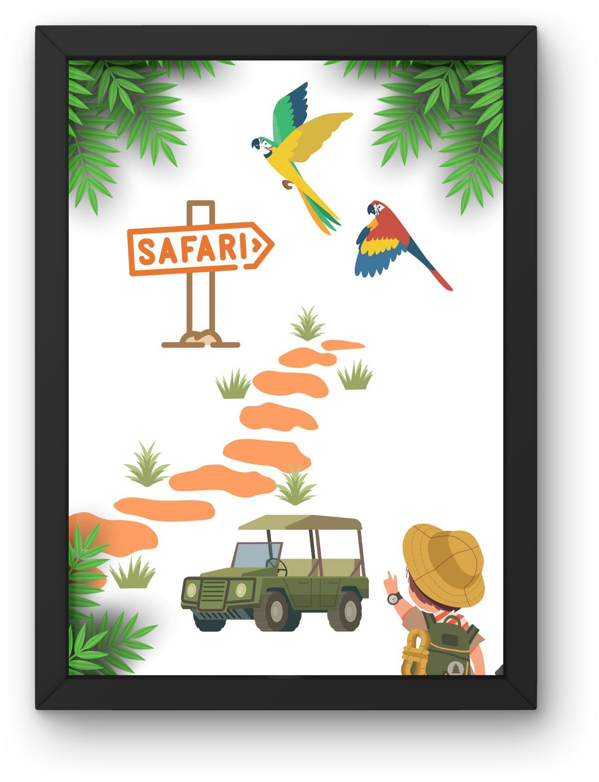 Lámina Infantil "Safari"